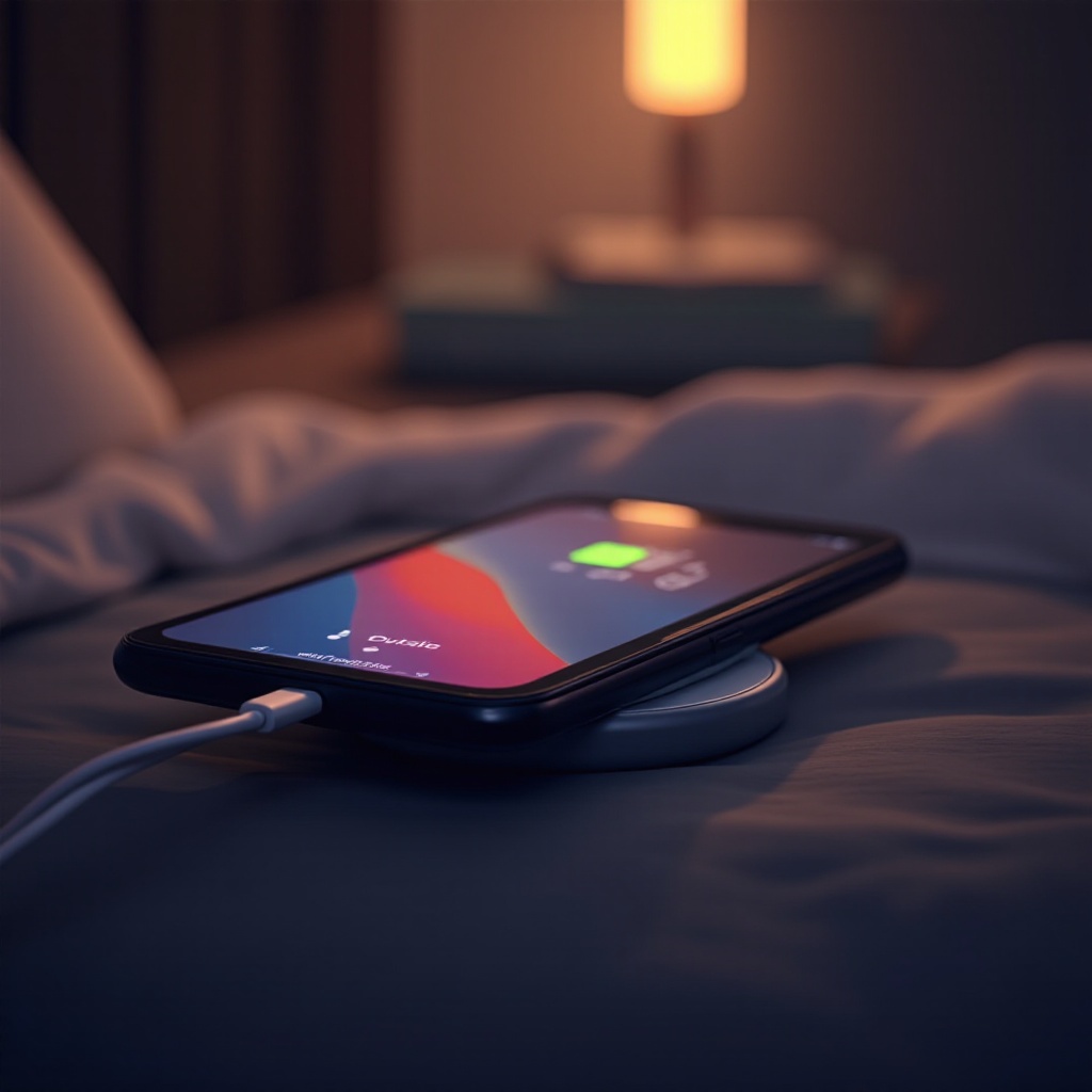 cargar el teléfono durante la noche daña la batería