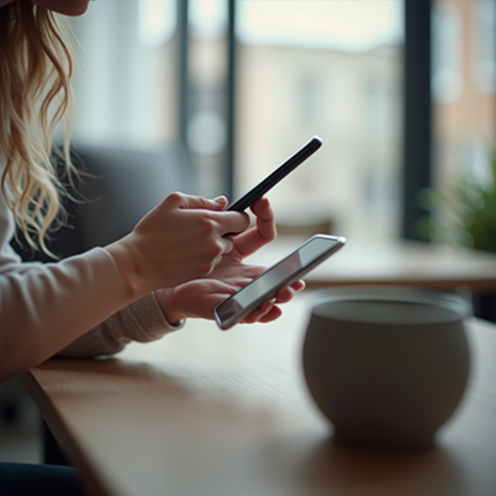 hallita tablettia puhelimella