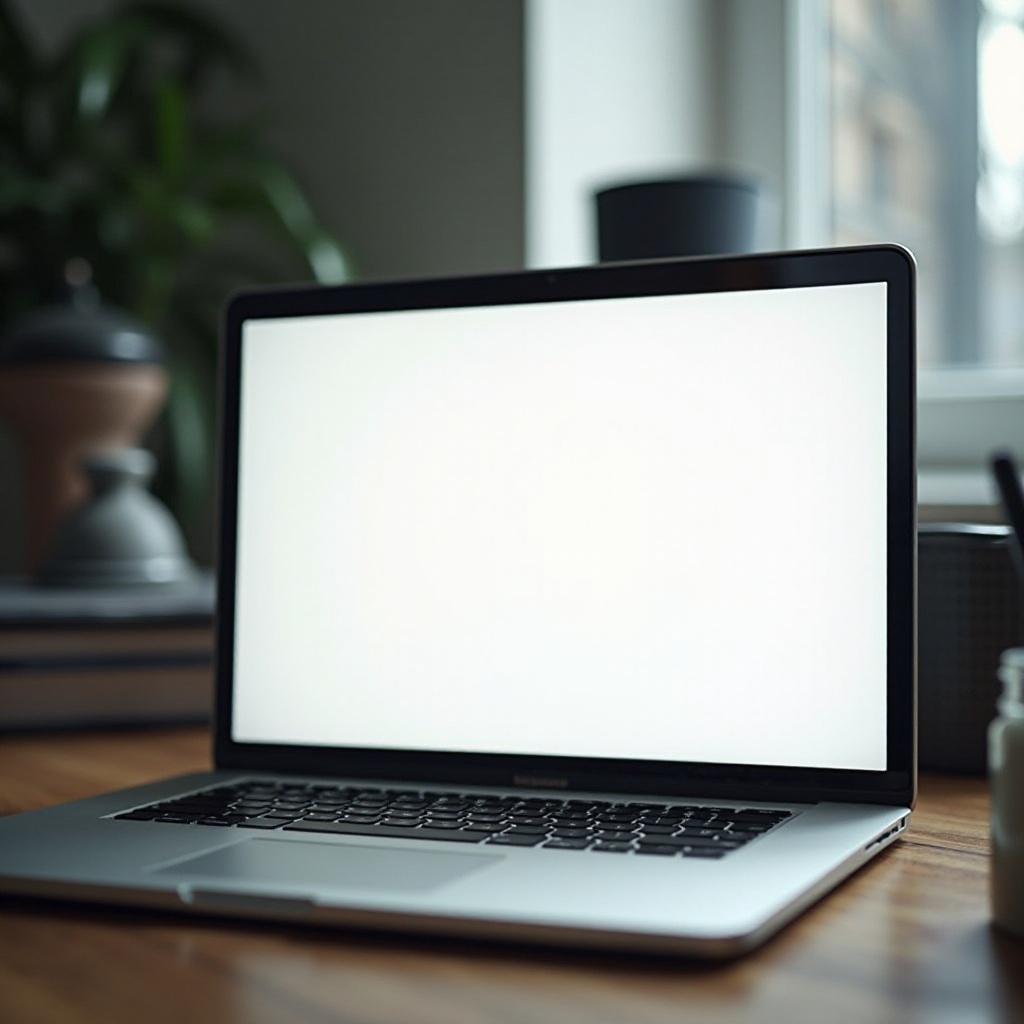 schermo del macbook lampeggia in bianco