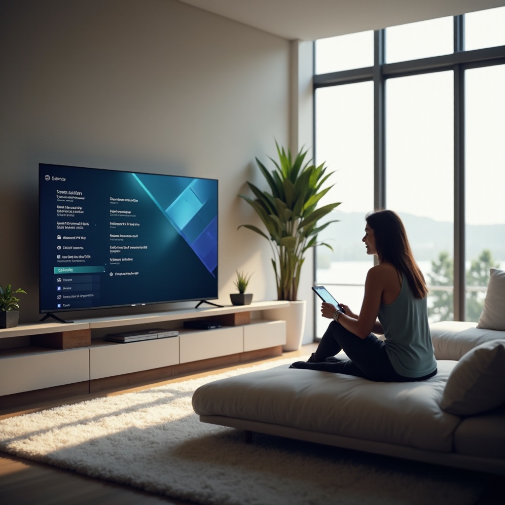 cómo buscar actualizaciones en un televisor LG