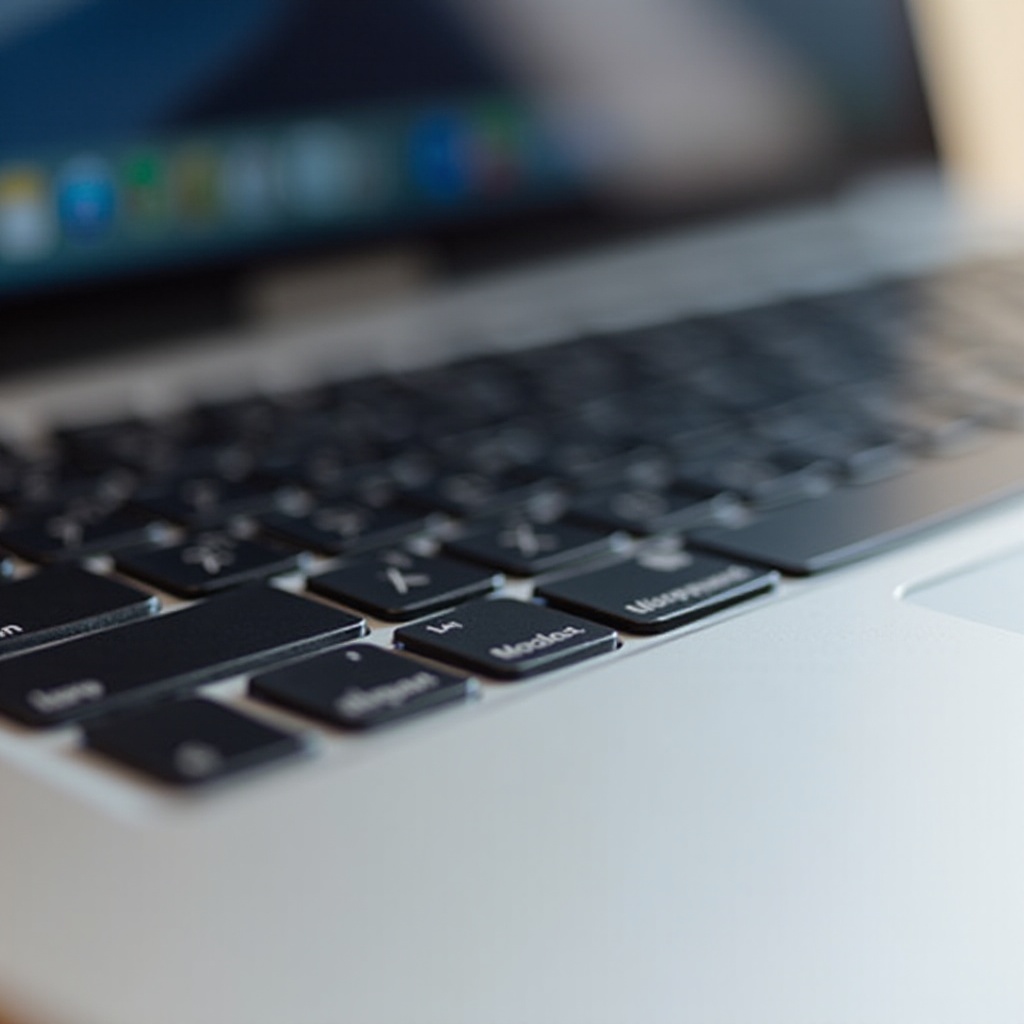 Umschalttaste funktioniert nicht auf MacBook