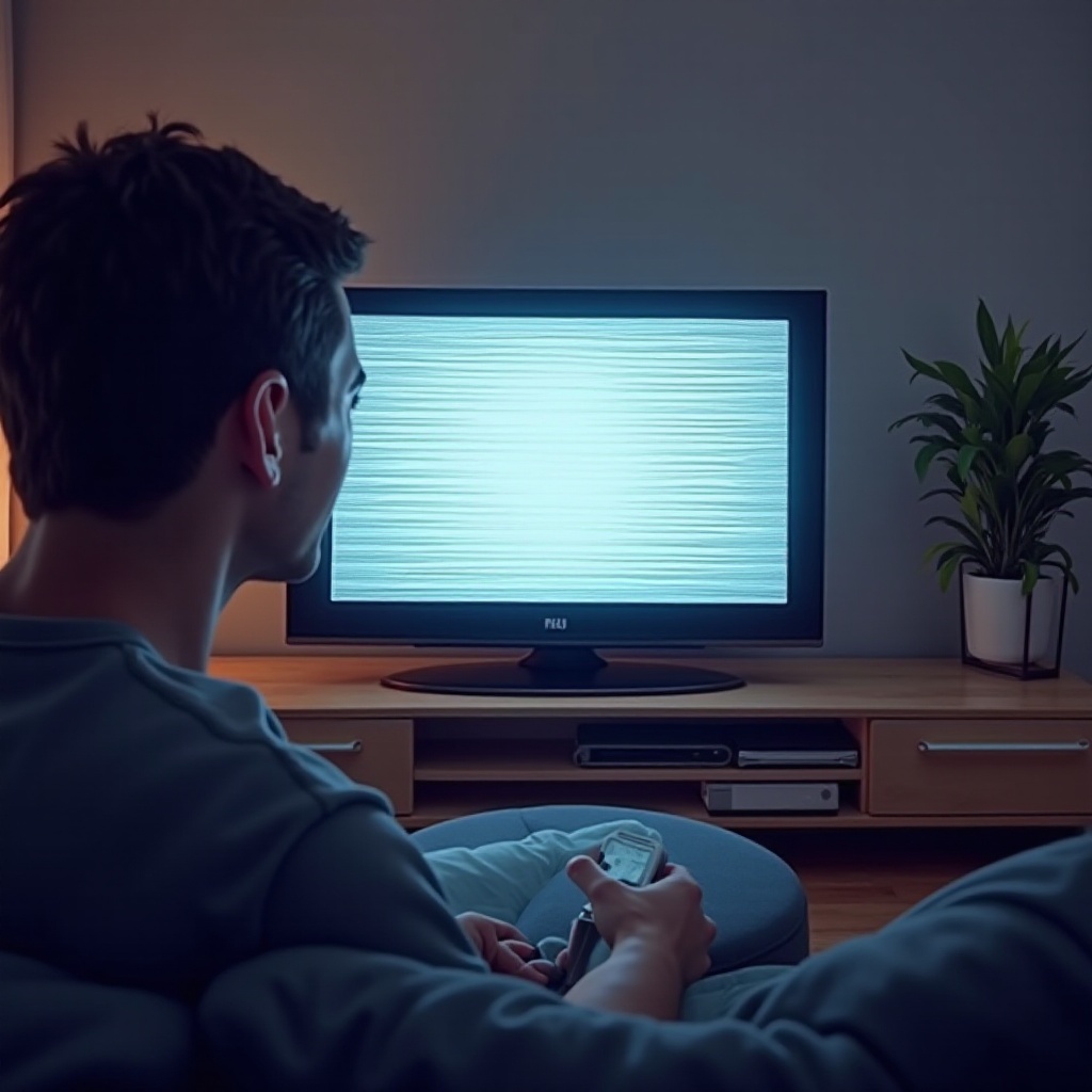 hoe een flikkerend tv-scherm te repareren
