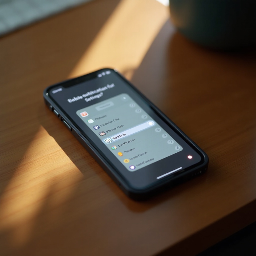 hoe zet je de meldingsflits aan op de iPhone