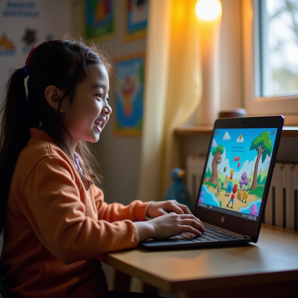 comment puis-je jouer à des jeux sur mon Chromebook scolaire