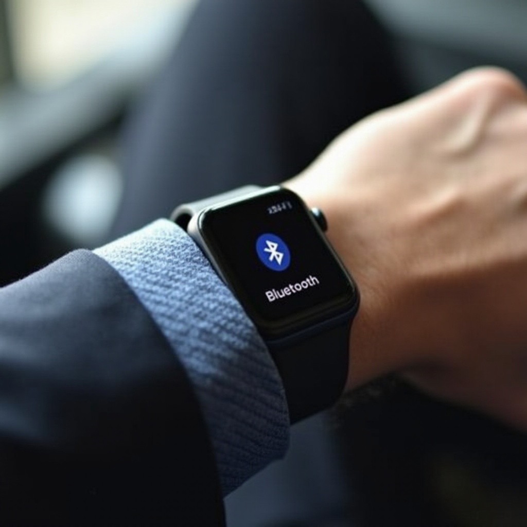 wie man das Bluetooth an der Smartwatch einschaltet