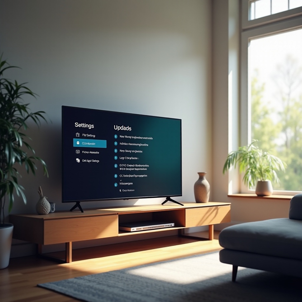 come controllare gli aggiornamenti su una TV LG